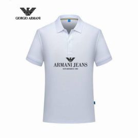 Picture of Armani Polo Shirt Short _SKUArmaniShortPolom-3xl25t0119652